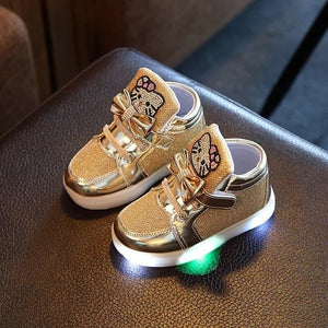 New Children Luminous Shoes Boys Girls Sport