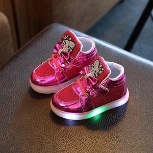 New Children Luminous Shoes Boys Girls Sport