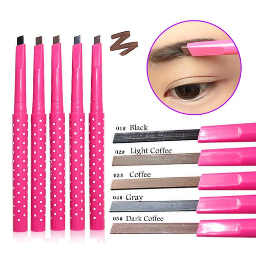New Eyebrow Pencil Natural Waterproof Rotating Automatic Eye Brow