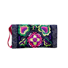 Load image into Gallery viewer, Women Ethnic Handmade Embroidered Wristlet