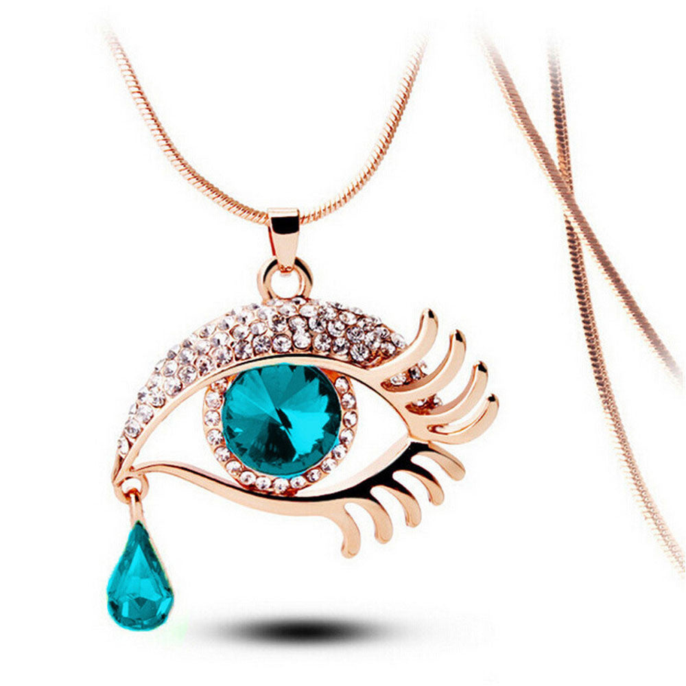 Fashion Magic Eye Crystal Tear