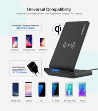 Load image into Gallery viewer, FLOVEME Universal Qi Wireless Charger For iPhone X XS XR 10W