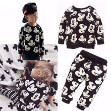 Load image into Gallery viewer, Autumn Spring Mickey Baby Girls