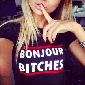 Women White Tshirts Fashion Friends