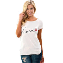 Load image into Gallery viewer, Women White Tshirts Fashion Friends