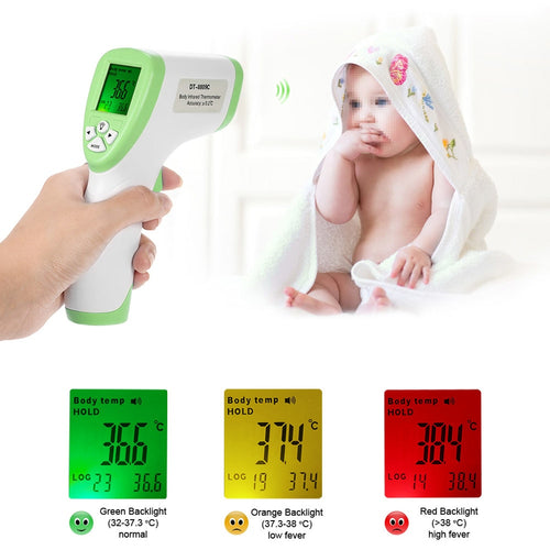 Digital Thermometer IR Infrared Thermometer Non-contact Forehead Body