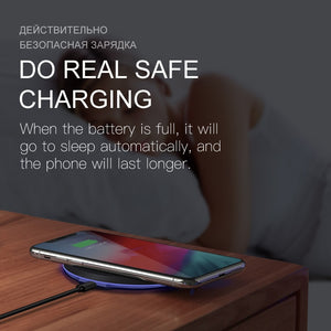 ESVNE 5W Qi Wireless Charger for iPhone X Xs MAX XR 8 plus Fast Charging for Samsung S8 S9 Plus Note 9 8