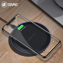 Load image into Gallery viewer, ESVNE 5W Qi Wireless Charger for iPhone X Xs MAX XR 8 plus Fast Charging for Samsung S8 S9 Plus Note 9 8