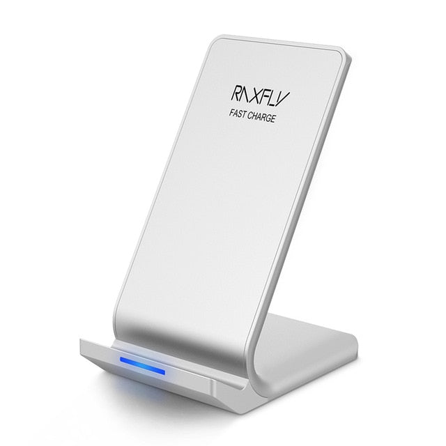 RAXFLY 10W Wireless Charger For iPhone XS Max XR X 8 Plus Fast Charging For Samsung S9 S8 Plus Note 9 8