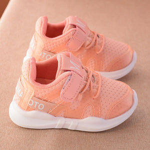 2019 autumn new fashionable net breathable pink leisure sports