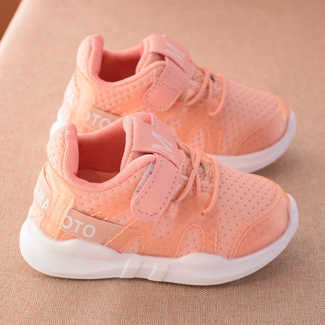2019 autumn new fashionable net breathable pink leisure sports