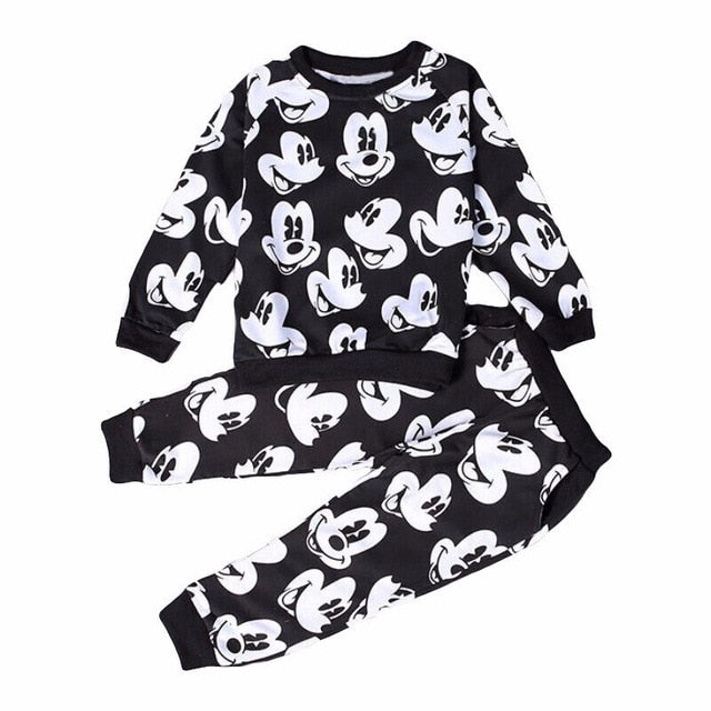 Autumn Spring Mickey Baby Girls
