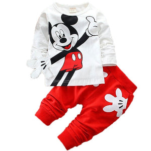 Autumn Spring Mickey Baby Girls