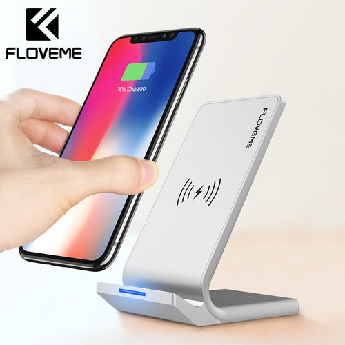 FLOVEME Universal Qi Wireless Charger For iPhone X XS XR 10W