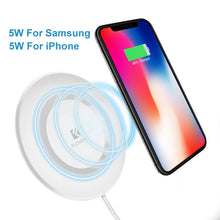 Load image into Gallery viewer, FLOVEME Universal Qi Wireless Charger For iPhone X XS XR 10W