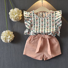 Load image into Gallery viewer, Girls Suits 2019 Children Clothes Fashion Kids Girls Clothing Sets Summer