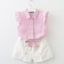 Load image into Gallery viewer, Girls Suits 2019 Children Clothes Fashion Kids Girls Clothing Sets Summer