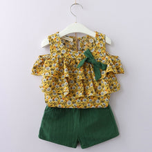 Load image into Gallery viewer, Girls Suits 2019 Children Clothes Fashion Kids Girls Clothing Sets Summer