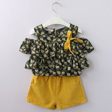 Load image into Gallery viewer, Girls Suits 2019 Children Clothes Fashion Kids Girls Clothing Sets Summer