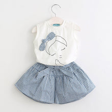 Load image into Gallery viewer, Girls Suits 2019 Children Clothes Fashion Kids Girls Clothing Sets Summer