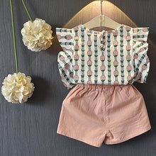Load image into Gallery viewer, Girls Suits 2019 Children Clothes Fashion Kids Girls Clothing Sets Summer