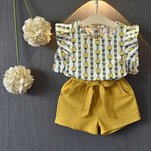 Load image into Gallery viewer, Girls Suits 2019 Children Clothes Fashion Kids Girls Clothing Sets Summer