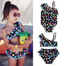 Load image into Gallery viewer, Stylish Kids Baby Girls Tankini Bikini Swimwear