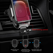 Load image into Gallery viewer, Baseus Qi Car Wireless Charger For iPhone Xs Max Xr X Samsung S10 S9