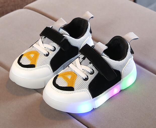 New Lovely Sports light Patchwork children shoes