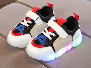 New Lovely Sports light Patchwork children shoes