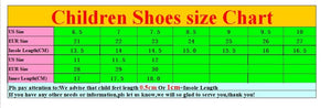 New Lovely Sports light Patchwork children shoes