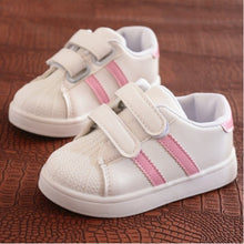Load image into Gallery viewer, 2018 New Casual Flat Sneakers white Shoes Children